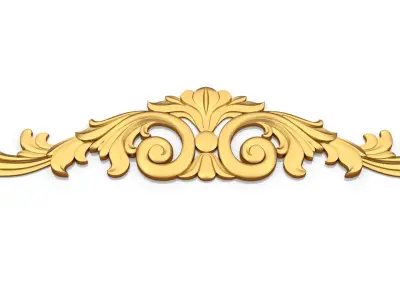 Classic decor ornament 97 3D model