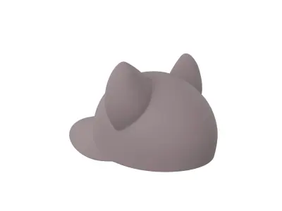 Cat Cap 3D model