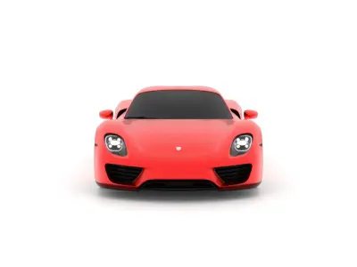 Porsche 918 2015 3D model