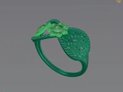 Women Plain Ring Ready STL 3DM Models Womens Rings 3D models 3D print model