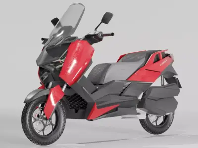 motorcycle XMAX 3D model
