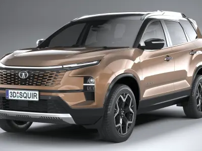 Tata Safari 2024 3D model