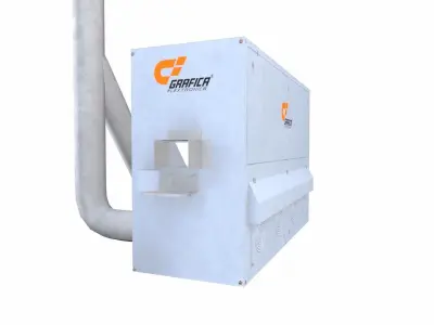 Compressor Low-poly 3D model