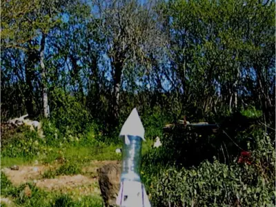 WATER ROCKET 3D print model