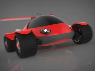TURTLE vehicle 3D model