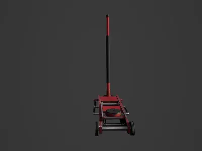 Jack - Wagenheber Low-poly 3D model