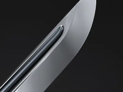 Katana japanese sword 3D model