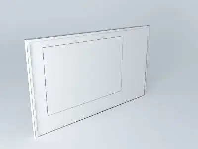 QUADROCOMPAREDE ABSTRACT 01 Free 3D model