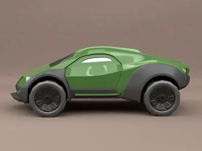 Armox concept vehicle 3D model