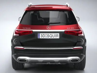 Mercedes-Benz GLS600 Maybach 2021 3D model