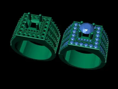 rings men Texture