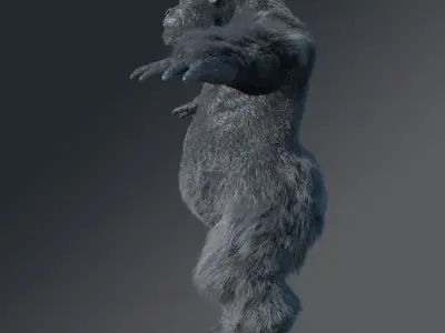 Gorilla 3D model