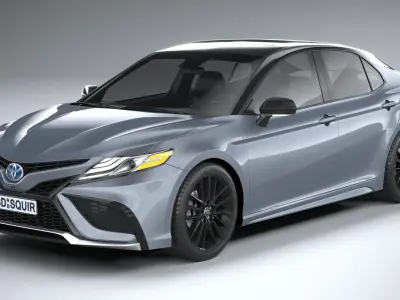Toyota Camry XSE 2021 3D model