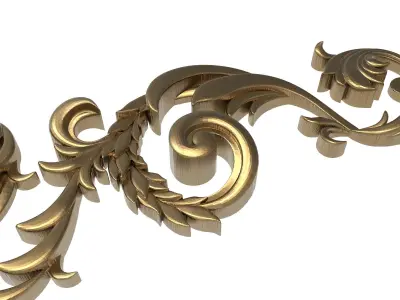  decorative pattern ready for 3D printing 3D model 98