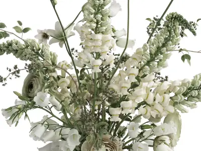 Flower In Vase 103 3D model