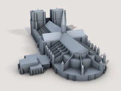 Building 3D model