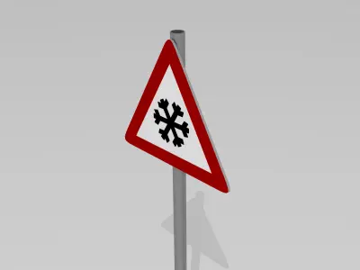 Bleck ice sign 3D model