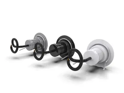 Ultra Mini Courtesy Light for Vehicles 3D model