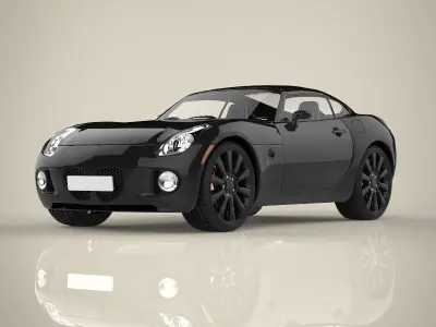 Mini sport car 3D model