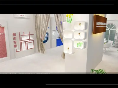 Exhibition - Area - 12X6 -3DMAX2012-07 3D model