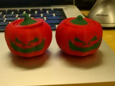 Dualstruded Jack O Lantern Free 3D print model