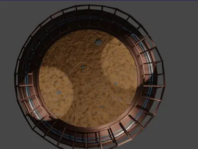 Gladiator arena Free 3D model