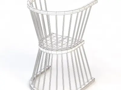 Flip Garden Chair 3D model