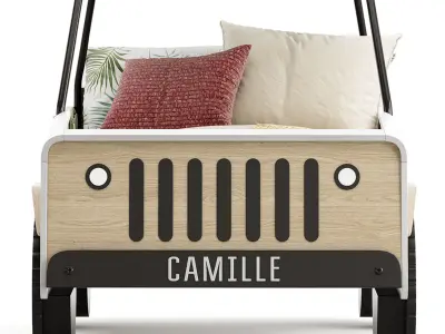 Jiip car bed gautier 3D model