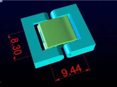 Bracelet lock - Jewelry lock - N1000 3D print model