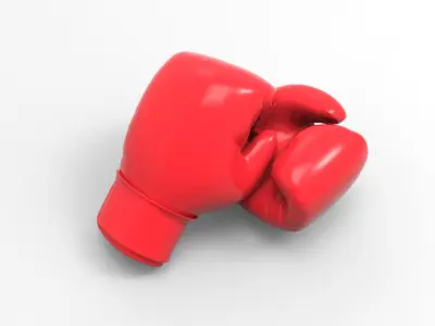Boxing Gloves Low-poly 3D model buy