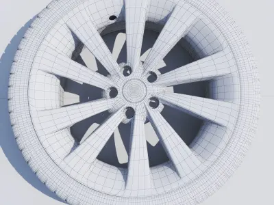 Scirocco Wheel 3D model