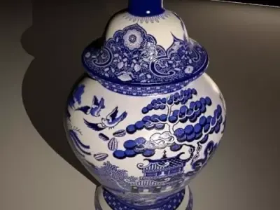 chinese vase 3D model