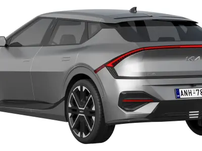 Kia EV6 GT-Line 2025 3D model