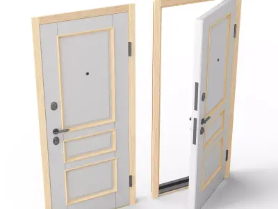 Kaizen Door 3D model