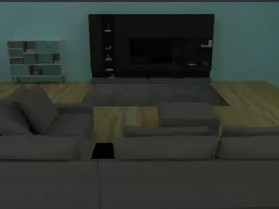 Luxury Modern Villa  Photorealistic 3D House Model 3D model