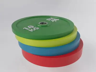 Weight Plates 3D model