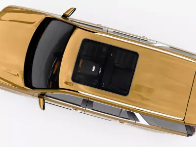 Cadillac Escalade Premium Low-poly 3D model