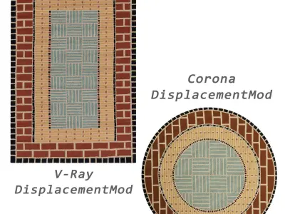 Rugs No 656 Low-poly 3D model