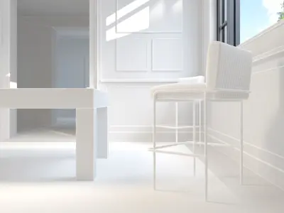 Billiard Room Scene 3D model