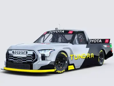 Toyota Tundra Nascar Trucks 2022 template 3D model