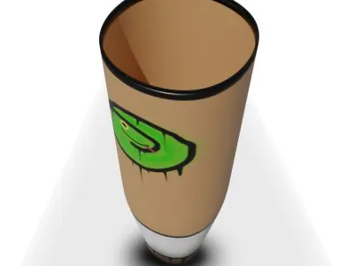Vase 3D-Model decorative-game 3D model