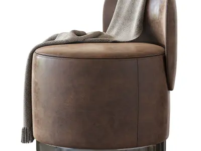 Pouf Andrew Martin 3D model