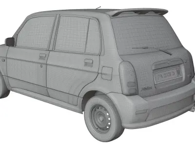 Perodua Kelisa 3D model
