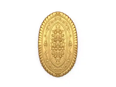 Classic decor ornament 57 3D print model