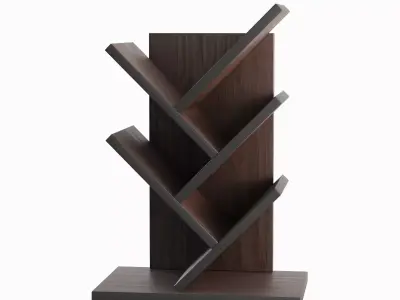Small Bookshelf Pack B 3D Model Collection