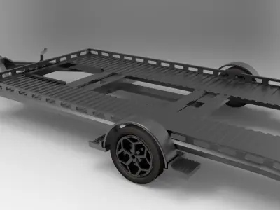 Trailer 3D print model
