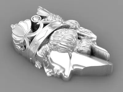 Queen 5 3D print model