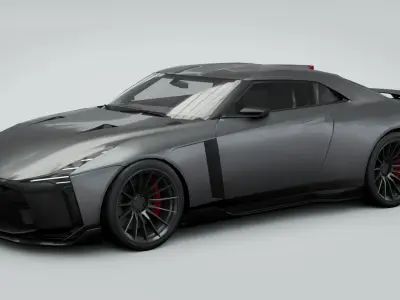 Nissan GT-R50 3D model