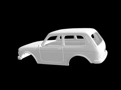 Lada  Niva 3D print model