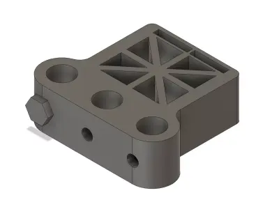 Magnetic Probe Holder - for Aquarium or Hydroponics 3D print model